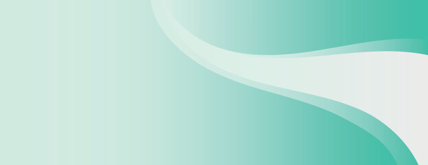 Wall Mural - a gradient background with a smooth, flowing design. the background features shades of green, with g