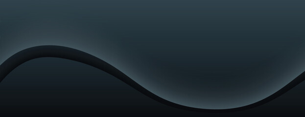 Wall Mural - a dark, wavy background with a smooth gradient texture. the background features a sleek black color,