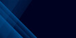 © tri - Dark blue modern business abstract background. Vector illustration design for presentation, banner, cover, web, flyer, card, poster, wallpaper, texture, slide, magazine, and powerpoint