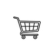 © ShemoRani - Shopping Cart Icon Simple Line Art Design for Websites and Apps