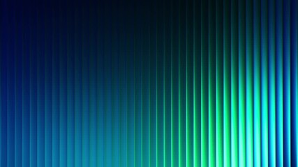 Futuristic neon waves of blue green gradient flow in endless dance of light and motion with fractal glass glowing effect.  Bold dynamic design blending smooth tones and radiant colors. Seamless loop