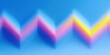 © Eing - Abstract chevron pattern with soft gradient, blue background, vibrant pink, purple, yellow, modern minimal style, dreamy mood