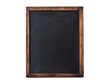 © Meddox - Blank wooden framed chalkboard isolated on transparent background