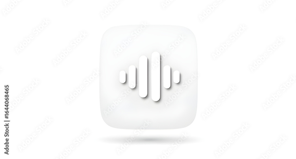 audio line icon, audio app icon, audio interface icon, audio tech icon ...