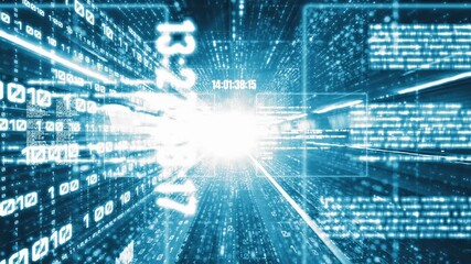 Wall Mural - software development, application programming code and tacit computer coding . concept of smart digi