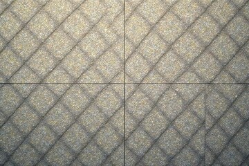 Wall Mural - Exposed aggregate concrete facade texture, geometric pattern , surface, wall