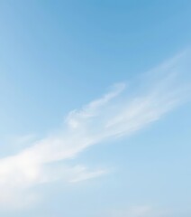 Wall Mural - Vast, ethereal light blue sky, subtly textured, sophisticated, heaven
