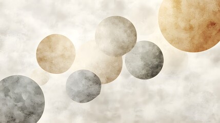 Wall Mural - A dark night sky illuminates a full moon's bright craters