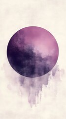Wall Mural - Abstract global view of Earth and the moon in space with clouds