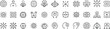 © Vectorar M A - Ai ethics Icons set, Vector illustration in modern thin line style of technology related icons. vector illustration