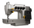 © OMD - Industrial coverstitch machine with a top coverstitch capability and programmable control panel for a large garment production facility