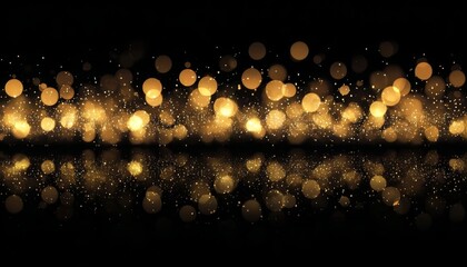 Wall Mural - stunning sparkling atmosphere with abstract patterns and bright glow for festive celebration events