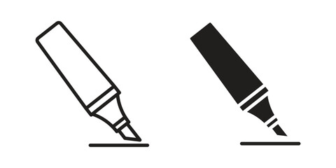 Wall Mural - Highlighter icon