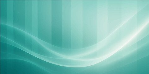 Wall Mural - Abstract blue wave design with a soft, smooth gradient and flowing lines, a perfect digital art background or wallpaper