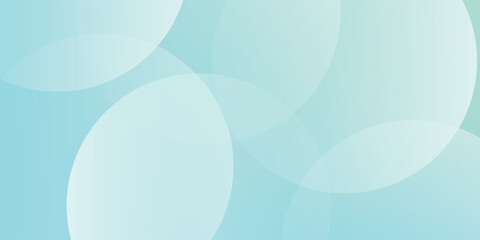 Wall Mural - Minimalist banner background. Green and blue gradations.Circle geometric background. Simple design. Vector. EPS 10