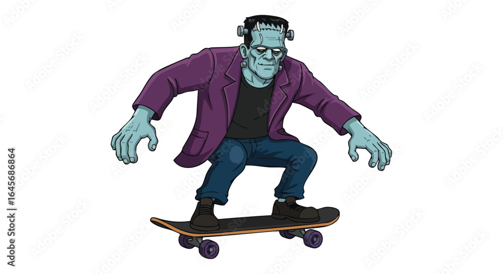 Frankenstein Skateboarding