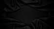 © Suroyo - Luxurious draped dark fabric with scattered glitter particles on solid black surface