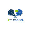 © TAHMIN GRAPHICS  - Paled  Tennis Logo Design