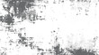 © VECTOR HOUSE - Abstract monochrome grunge texture with irregular distressed elements. Horizontal distress overlay texture with uneven grunge design style.