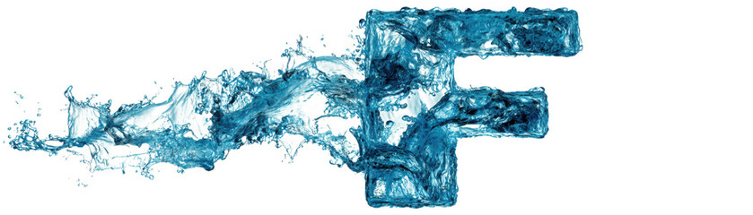 Wall Mural - mesmerizing blue liquid splash, dynamic fluid art on a dark background