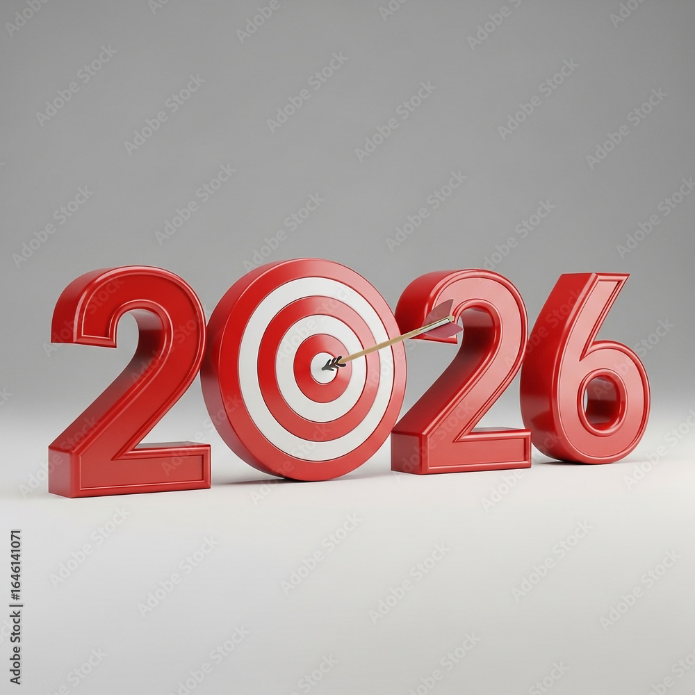 Photo Of The Year 2026 Is Depicted With A Bullseye Target And Arrow 1000 F 1646141071 