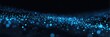 © zhi - Futuristic dark mode UI background with cyan and blue particle dots, ultra minimalist cyber aesthetic design, suitable for tech startup landing page, modern digital interface concept