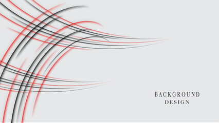 Wall Mural - Dark stylish wave design background