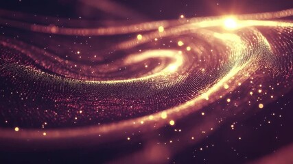 Wall Mural - abstract swirl of colorful particles in motion, creating a mesmerizing visual representation of ligh