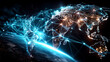 © Sahraya - Algorithm development. Businessman touch algorithm development structure global network. Algorithm development improves global connected. Algorithm development enhances efficiency across borders.