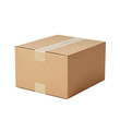© Debbrata - Brown cardboard shipping box isolated on transparent background
