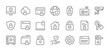 © Momento Design - Set of Lock and Key Line Icons. Editable Stroke. Pixel Perfect.