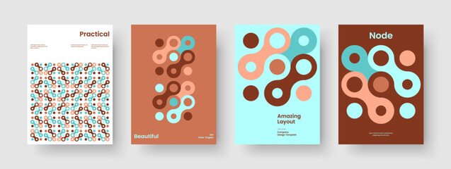 Wall Mural - modern banner design. abstract report template. creative brochure layout. business presentation. bac