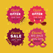 © jadamprostore - Diwali festival offer discount units with festival elements around