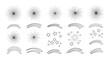 © Ka Ab - Sparkling burst elements create a festive modern design for your party invitation or celebratory announcement