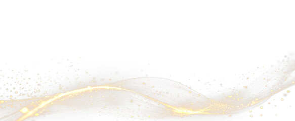 Wall Mural - Stylish Gold Shine Beam Pattern