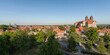 Panorama von Quedlinburg mit Schlossberg und Altstadt vom Münzenberg aus