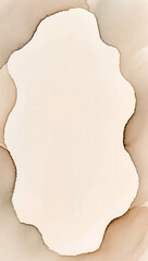 Wall Mural - soft beige abstract shape with gentle gradients enhancing calmness