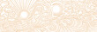 © Yauheniya_Bandaruk - Sun, moon, cloud pattern, bg. Line sea, ocean wave