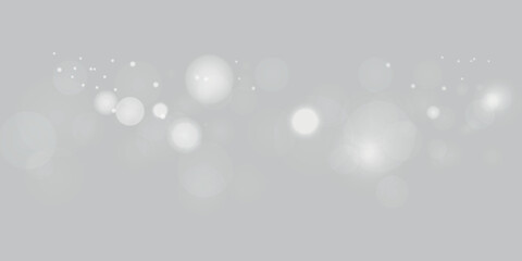 Wall Mural - white dust png, christmas dust glowing bokeh confetti light and glitter texture overlay for your des