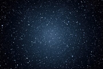 Wall Mural - stars scattered across a dark night sky create a breathtaking view filled with white specks surround