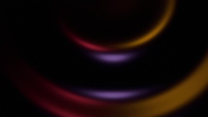 Wall Mural - 4k blurred swirl loop abstract motion background - purple red gold