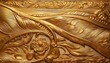 © Tom - golden texture gold wooden textures with carving and detailing