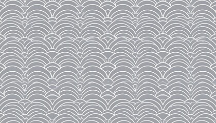  Abstract repeating pattern of light gray hills