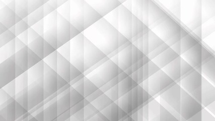 Wall Mural - White geometric abstract background design