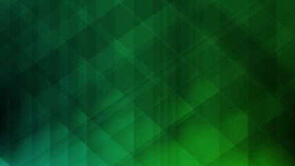 Wall Mural - Green geometric abstract background with gradient pattern