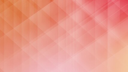 Wall Mural - Geometric orange and pink gradient background