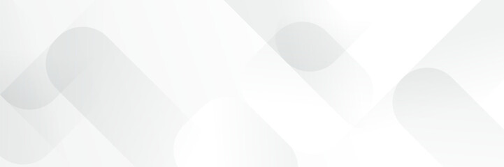 Wall Mural - abstract pattern white geometric banner design background.