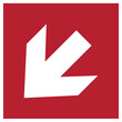 © Erindra - ISO 7010 ; A045R - Direction Arrow 45°