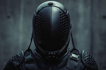 Wall Mural - Photo of cosmonaut in a protective spacesuit made generative AI technology