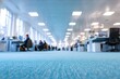 © Miqdad - Empty office hallway, soft focus